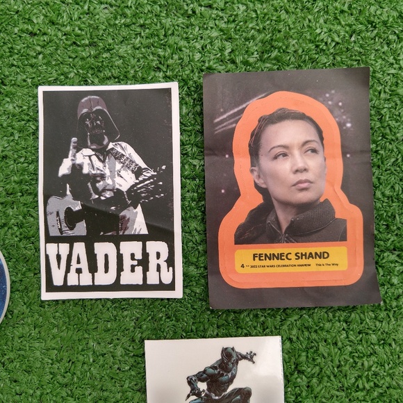 Star Wars Fennec Shand/Ming Na Wen Decal+Darth Vader Punk Rock Sticker+More Lot - Picture 4 of 6